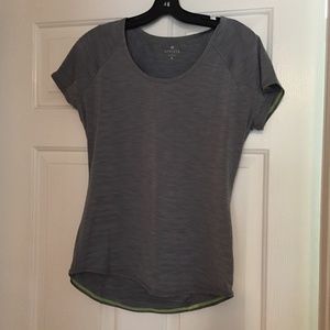 Athleta GREY Reflective Running Top- MED